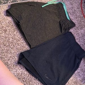Two pairs of Nike shorts
